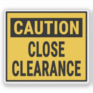 Sticker Avertissement Clôture