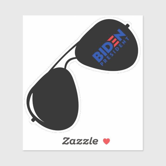 Sticker Aviateurs de Biden (Feuille)