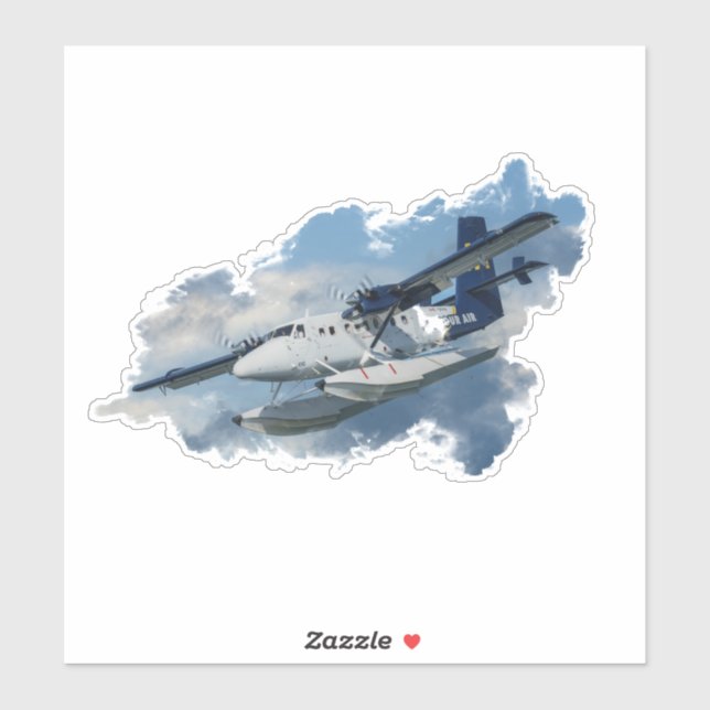Sticker Avion (Feuille)