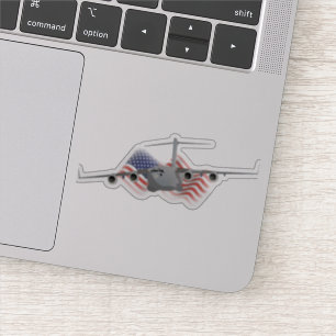 Sticker Avion C-17 de l'US Air Force