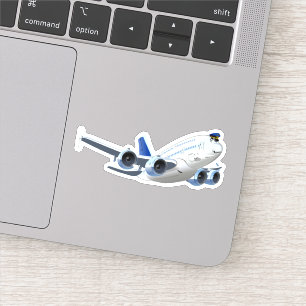 Sticker Avion de dessin