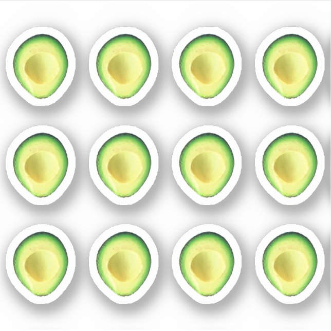 Sticker Avocado Mania 4Marcia (Devant)