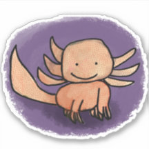 Sticker Axolotl