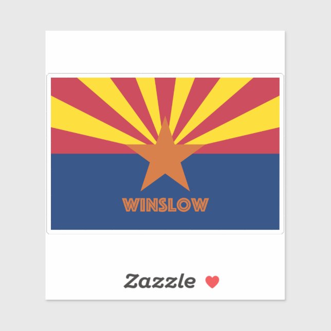 Sticker AZ Winslow (Feuille)