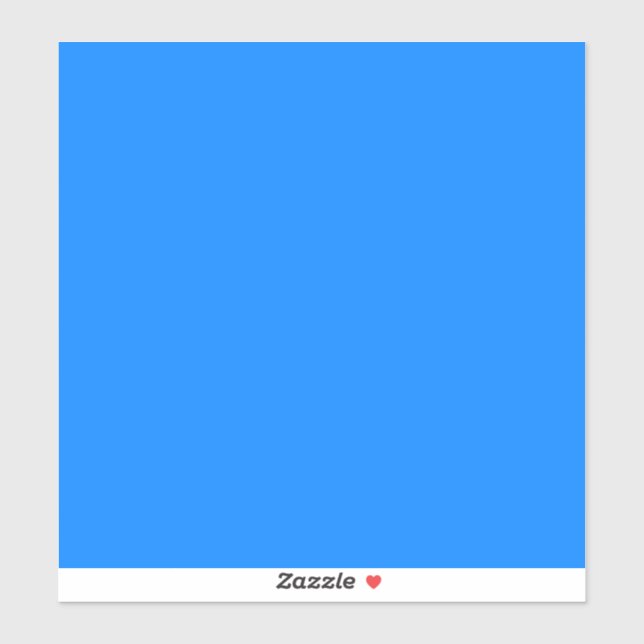 Sticker Azur (uni) (Feuille)