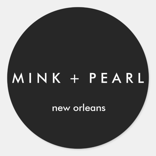 Sticker B&W classique (Devant)