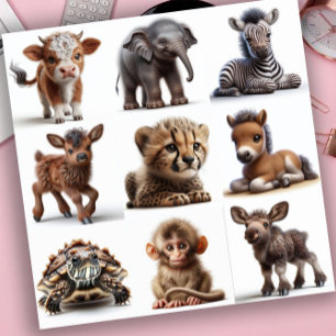 Sticker Baby Animals Set 2
