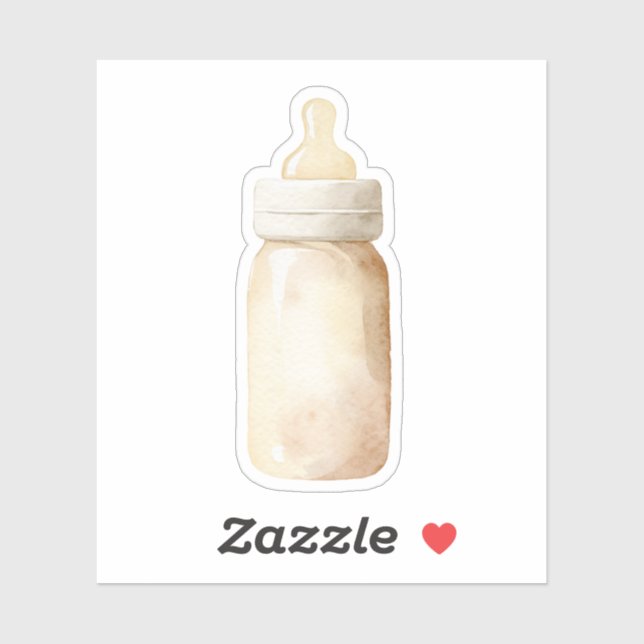 Sticker Baby Bottle (Feuille)