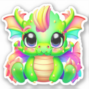 Sticker Baby Dragon