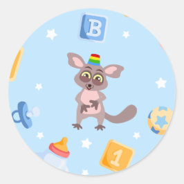 Sticker Baby shower Akili et Me