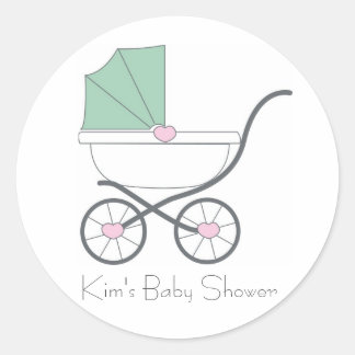 Sticker baby shower Faveur