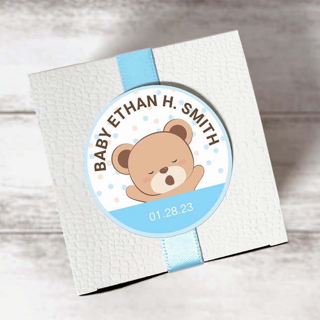 Sticker Baby shower pour bébé mignon (rose) (Créateur téléchargé)