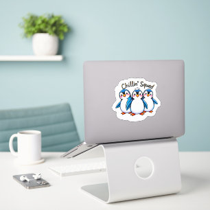 Sticker Baguette de crayon de Chillin pour danser mignonne
