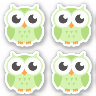 Sticker Baguettes de choux vert mignons