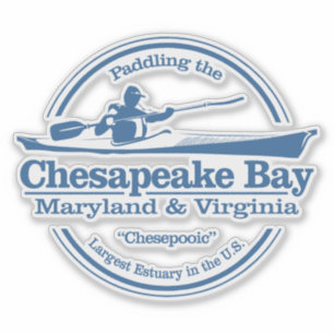 Sticker Baie de Chesapeake (SK)