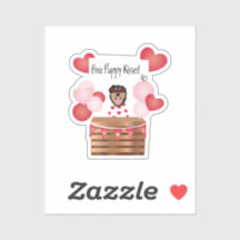 Baisers de chiot gratuit Valentine Chien