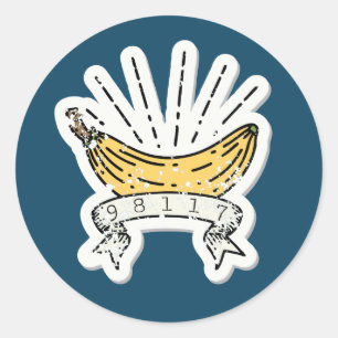 Sticker Ballard Banana