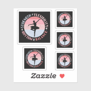 Sticker Ballerina Ballet Dancer - Valeurs Mindset