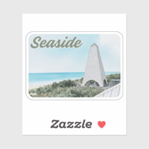 Sticker Balnéaire 30A Floride Aquarelle