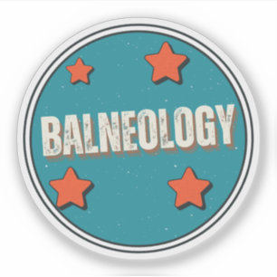 Sticker Balnéologie