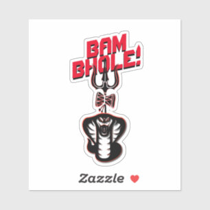 STICKER "BAM BHOLE" NAAG DE LORD SHIVA ET TRISHUL