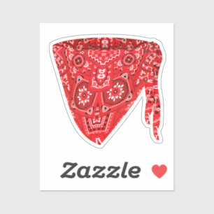 Sticker Bandana Bandit Scarf