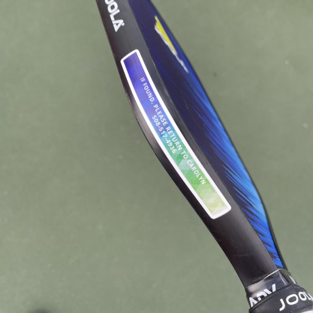 Sticker Bande Bord Pickleball Paddle Bande Nom personnalis (Créateur téléchargé)