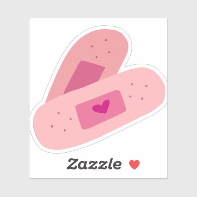 Sticker bande d'amour (Feuille)