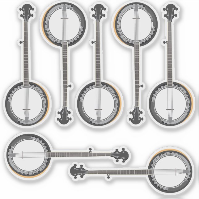 Sticker Banjo Banjo Banjo (Devant)