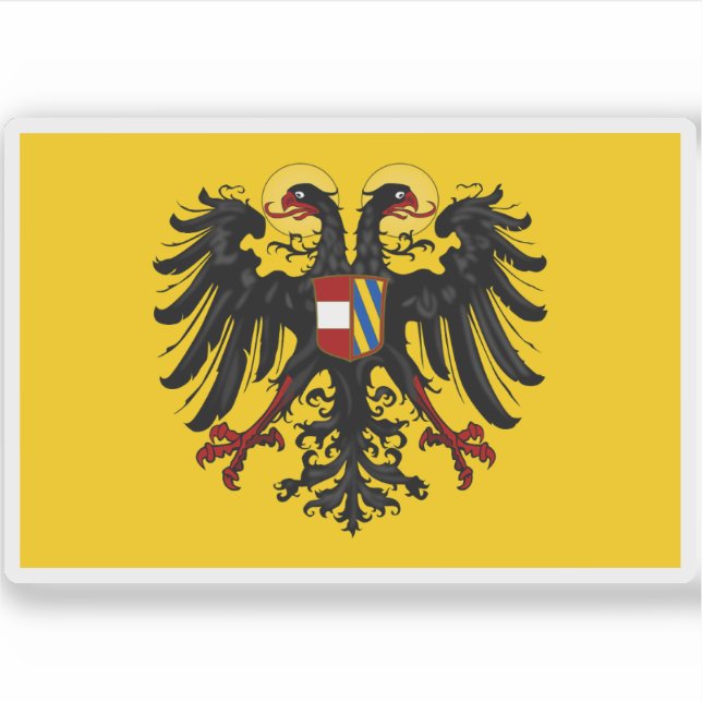 Sticker Bannière de Maximilian I & Charles V (1493-1556) (Devant)