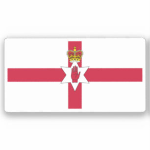 Sticker Bannière d'Irlande du Nord