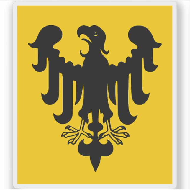 Sticker Bannière du Saint Empereur Romain (XIVe siècle) (Devant)