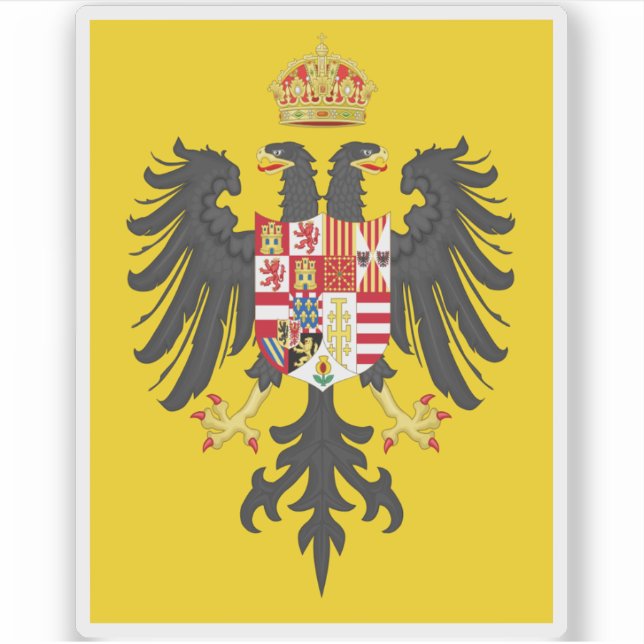Sticker Bannière impériale de Charles V (1519-1556) (Devant)