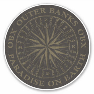 Sticker Banques Extérieures OBX Paradis Sur Terre Or Noir
