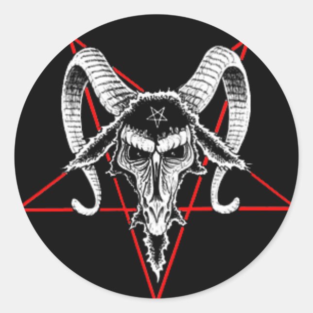 Sticker Baphomet (Devant)