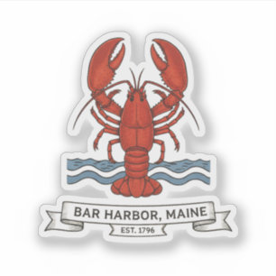 Sticker Bar Harbor, Maine