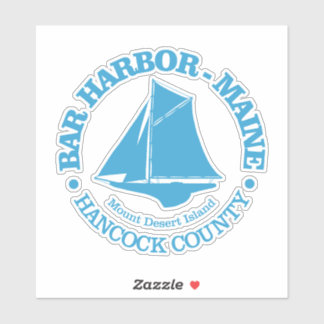 Sticker Bar Harbour (sloop)
