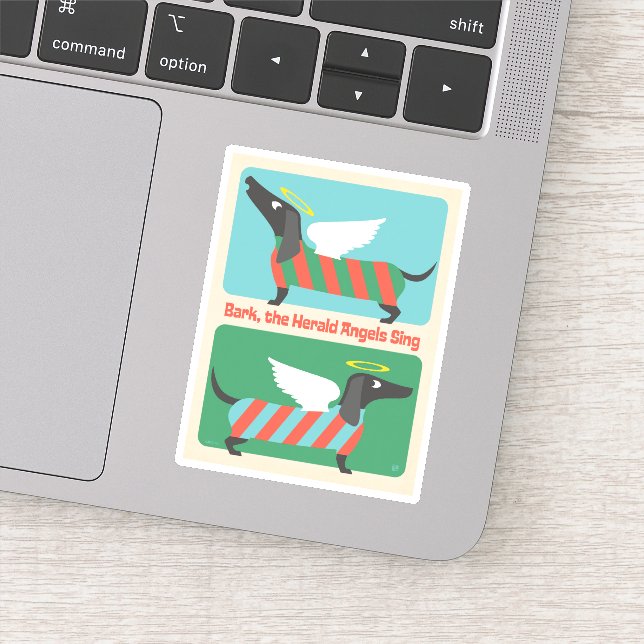 Sticker Bark, Le Herald Angels Chante (Détail)