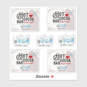 Sticker Barre de cacao chaud