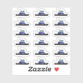 Sticker Bateau de patrouille