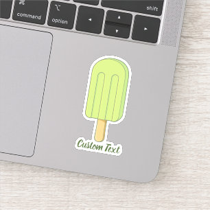 Sticker Bâton de crème glacée de chaux