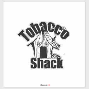 Sticker Bâton en vinyle de la cabane de tabac