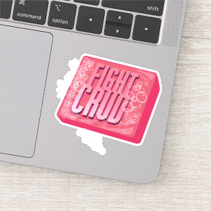 Sticker Battre Crud