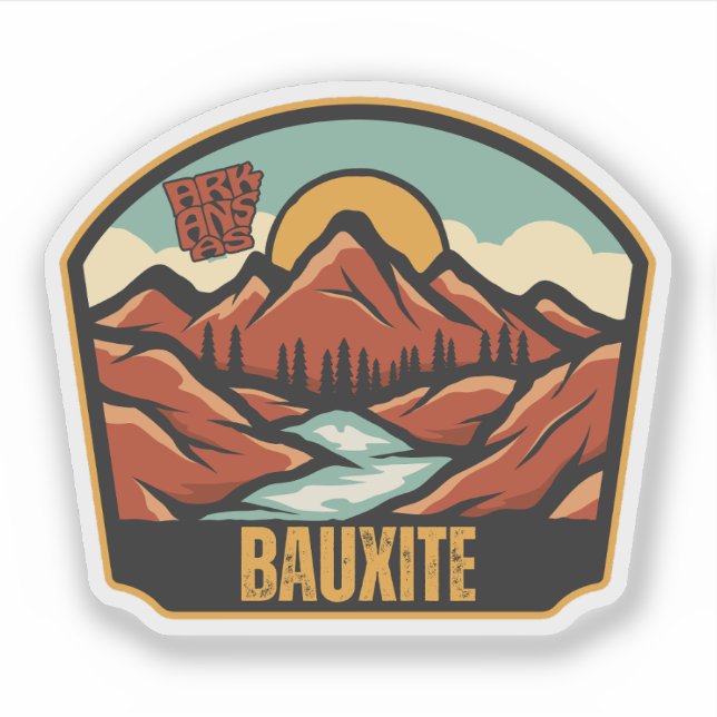 Sticker Bauxite, Arkansas  (Devant)