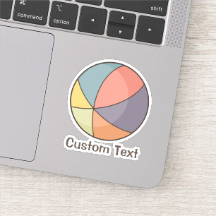 Sticker Beach Ball