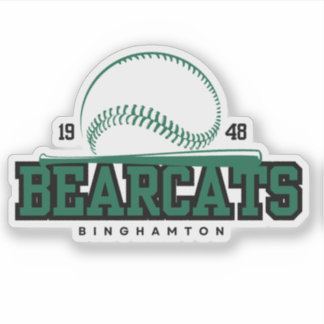 Sticker Bearcats de Binghamton Jeu Jour cadeaux