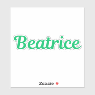 Sticker Beatrice
