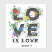 Beau Amour Floral C'Est Amour Fierté LGBT