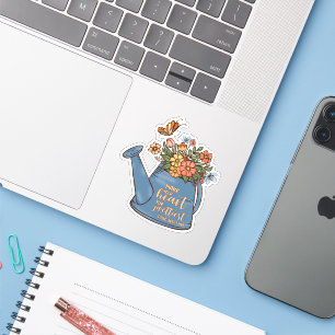 Sticker Beau Coeur Art Floral