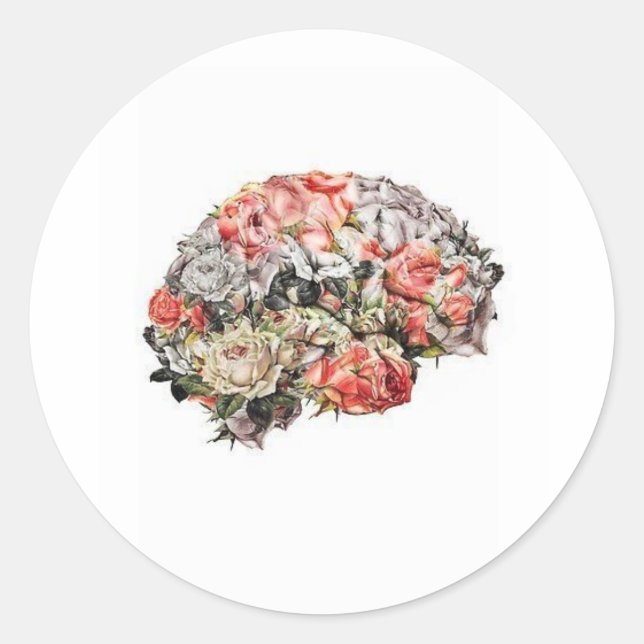 Sticker beau design coussin zazzer amoureux un (Devant)